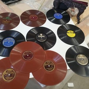 Reduced - Vintage Collection of 10 -78 rpm -  1900's Record Albums (see list)